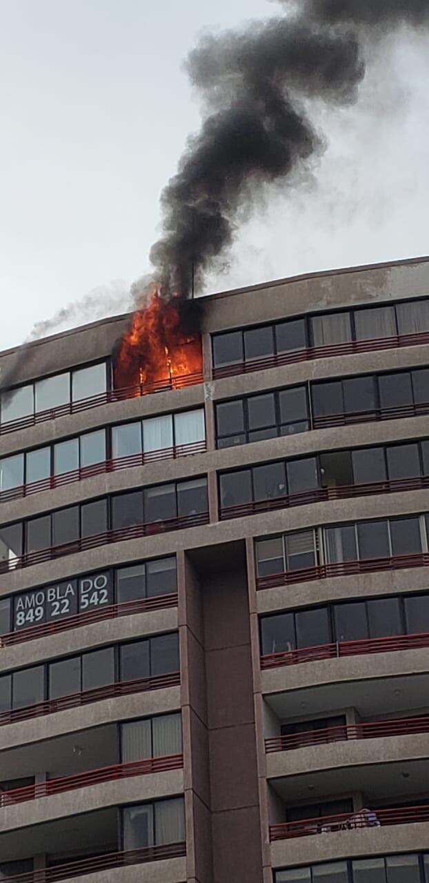 Photo of Incendió destruyó un departamento frente a playa Cavancha