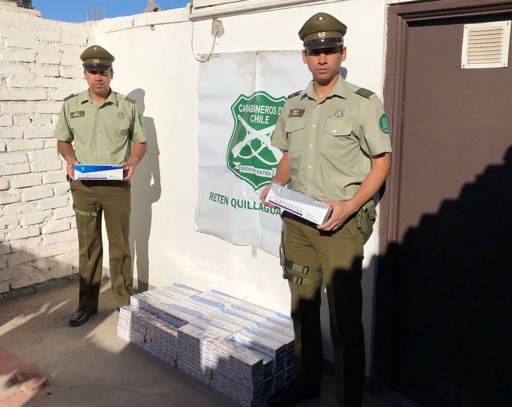 Photo of Carabineros de Quillagua detienen a  extranjeros por  cohecho y contrabando de cigarrillos